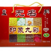 云南东川面条无名九彩挂面礼盒-云南无名食品有限公司